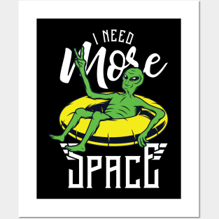 I need more space alien vacation Posters and Art